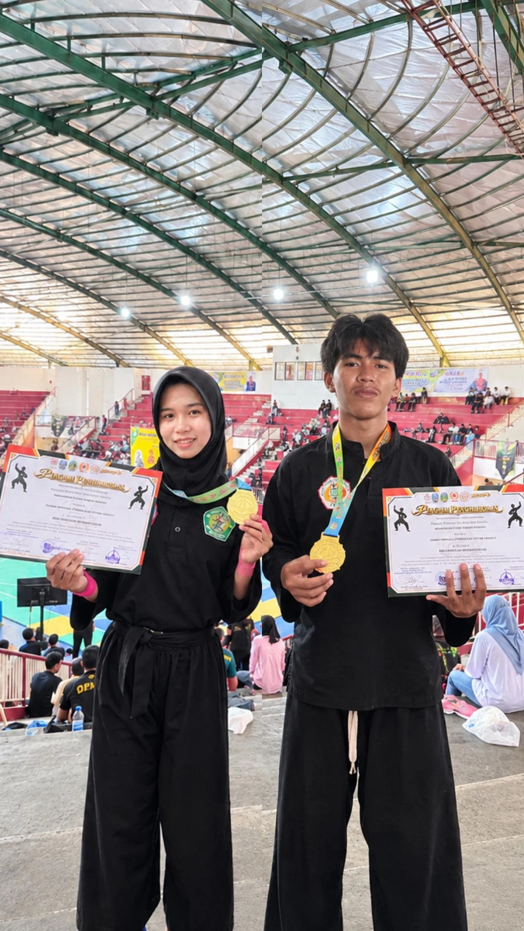 Juara 1 Turnamen Pencak Silat tingkat Provinsi